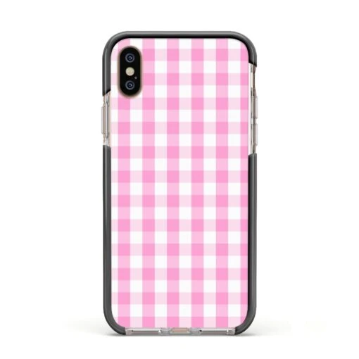 Pink Gingham Check IPhone Case - Image 20