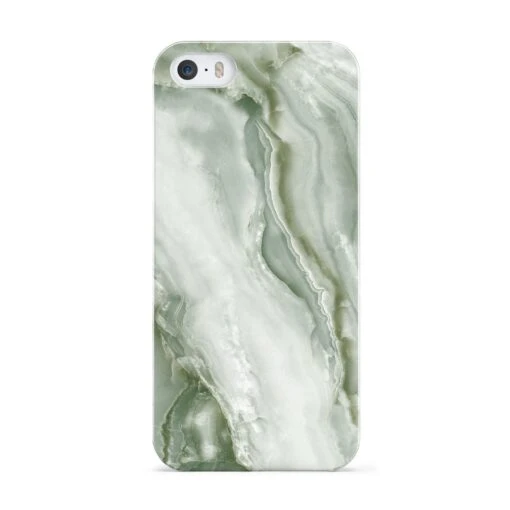 Pistachio Green Marble IPhone Case - Image 3