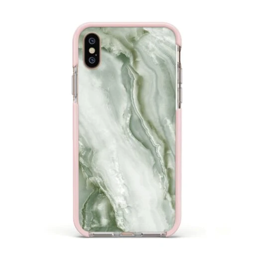 Pistachio Green Marble IPhone Case - Image 17