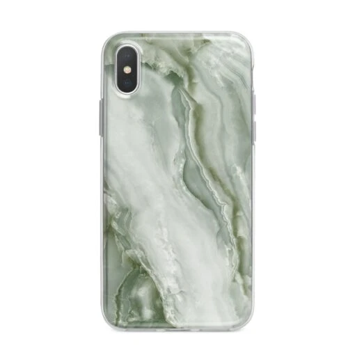 Pistachio Green Marble IPhone Case - Image 5