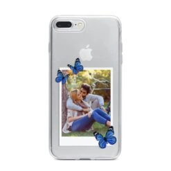 Polaroid Photo IPhone Case -Wrap & Case Store Polaroid Photo iPhone 7 Plus Bumper Case on Silver iPhone