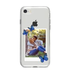Polaroid Photo IPhone Case -Wrap & Case Store Polaroid Photo iPhone 8 Bumper Case on Silver iPhone