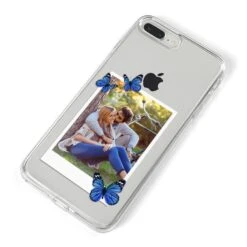 Polaroid Photo IPhone Case -Wrap & Case Store Polaroid Photo iPhone 8 Plus Bumper Case on Silver iPhone Alternative Image