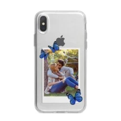 Polaroid Photo IPhone Case -Wrap & Case Store Polaroid Photo iPhone X Bumper Case on Silver iPhone Alternative Image 1