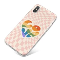 Pride IPhone Case -Wrap & Case Store Pride iPhone X Bumper Case on Silver iPhone