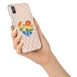 Pride IPhone Case -Wrap & Case Store Pride iPhone X Bumper Case on Silver iPhone Alternative Image 2
