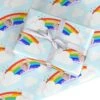 Rainbow Happy Birthday Personalised Wrapping Paper -Wrap & Case Store Rainbow Happy Birthday Personalised Custom Wrapping Paper