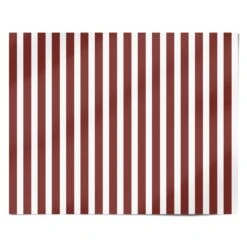 Red And White Stripe Wrapping Paper -Wrap & Case Store Red and White Stripe Personalised Wrapping Paper Alternative
