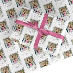 Retro Computer Photo Wrapping Paper