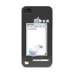 Retro Note Pad IPhone Case -Wrap & Case Store Retro Note Pad Apple iPhone 4s Case