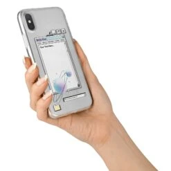 Retro Note Pad IPhone Case -Wrap & Case Store Retro Note Pad iPhone X Bumper Case on Silver iPhone Alternative Image 2