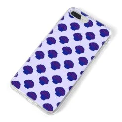 Shell Pattern IPhone Case -Wrap & Case Store Shell Pattern iPhone 8 Plus Bumper Case on Silver iPhone Alternative Image