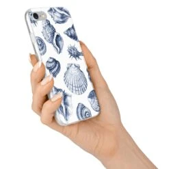 Shell IPhone Case -Wrap & Case Store Shell iPhone 7 Bumper Case on Silver iPhone Alternative Image