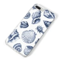 Shell IPhone Case -Wrap & Case Store Shell iPhone 8 Plus Bumper Case on Silver iPhone Alternative Image