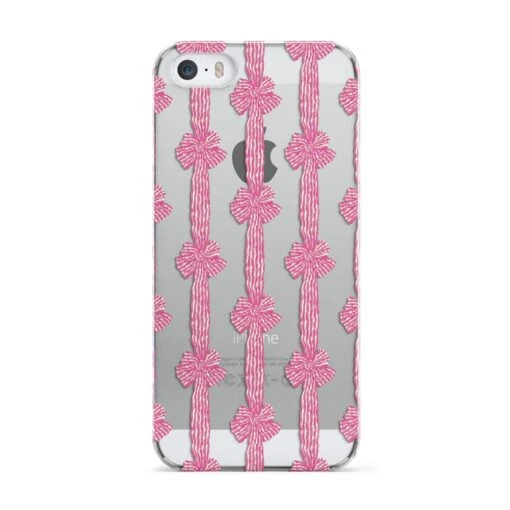 Striped Bow Pattern IPhone Case - Image 3