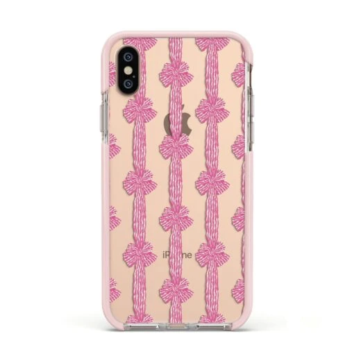 Striped Bow Pattern IPhone Case - Image 20