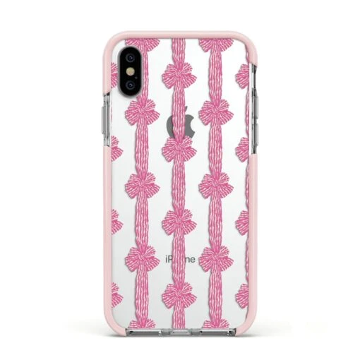 Striped Bow Pattern IPhone Case - Image 19