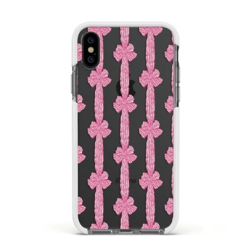 Striped Bow Pattern IPhone Case - Image 18