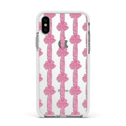 Striped Bow Pattern IPhone Case - Image 16