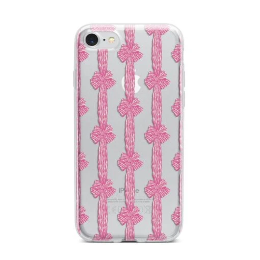 Striped Bow Pattern IPhone Case - Image 12