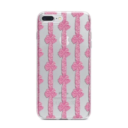 Striped Bow Pattern IPhone Case - Image 14