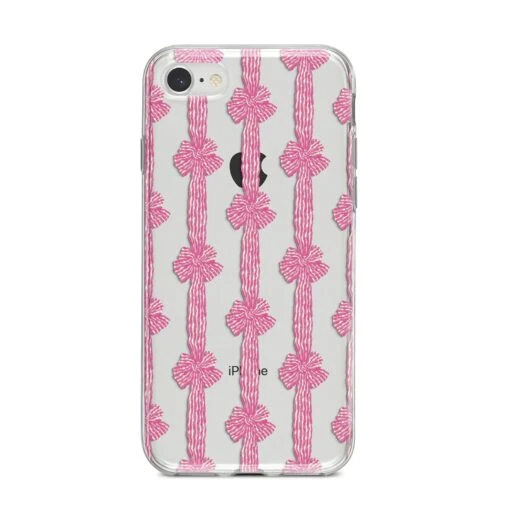 Striped Bow Pattern IPhone Case - Image 8
