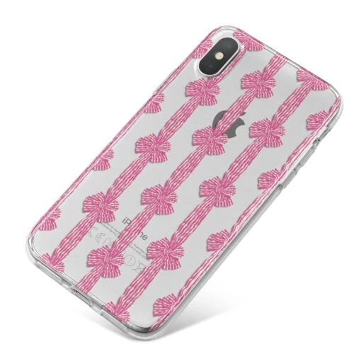 Striped Bow Pattern IPhone Case - Image 7