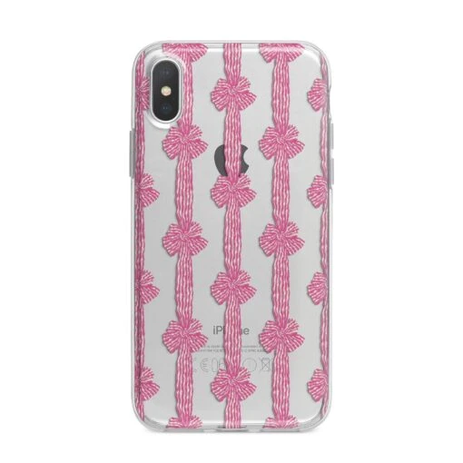 Striped Bow Pattern IPhone Case - Image 5