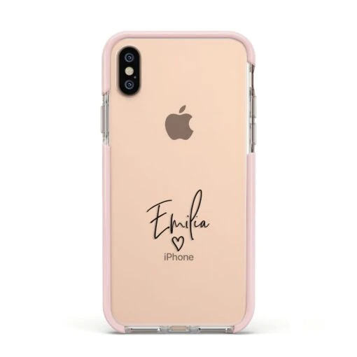 Transparent Black Handwritten Name IPhone Case - Image 20