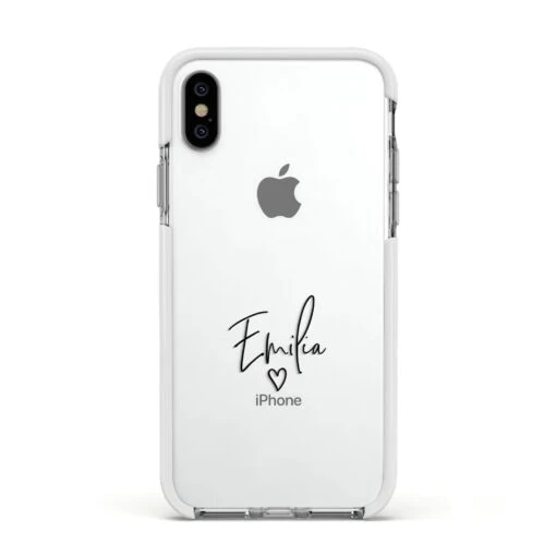 Transparent Black Handwritten Name IPhone Case - Image 16