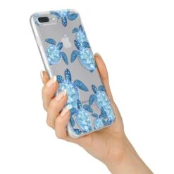 Turtle IPhone Case -Wrap & Case Store Turtle iPhone 7 Plus Bumper Case on Silver iPhone Alternative Image