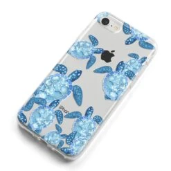 Turtle IPhone Case -Wrap & Case Store Turtle iPhone 8 Bumper Case on Silver iPhone Alternative Image