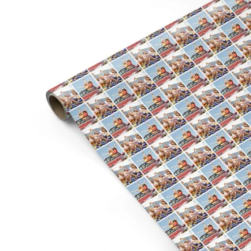 Two Photo Wrapping Paper - Image 2