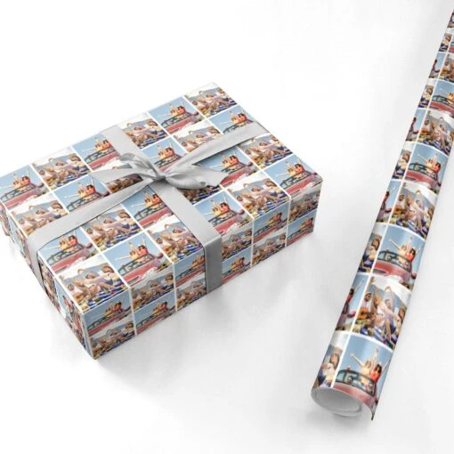 Two Photo Wrapping Paper - Image 3