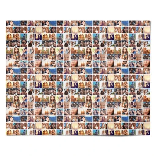 Ultimate Photo Montage Upload Wrapping Paper - Image 4