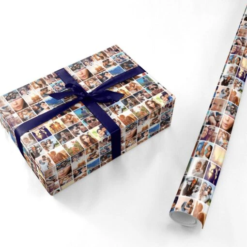 Ultimate Photo Montage Upload Wrapping Paper - Image 3