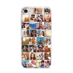 Ultimate Photo Montage Upload IPhone Case -Wrap & Case Store Ultimate Photo Montage Upload iPhone 7 Bumper Case on Silver iPhone