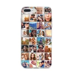 Ultimate Photo Montage Upload IPhone Case -Wrap & Case Store Ultimate Photo Montage Upload iPhone 7 Plus Bumper Case on Silver iPhone