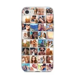 Ultimate Photo Montage Upload IPhone Case -Wrap & Case Store Ultimate Photo Montage Upload iPhone 8 Bumper Case on Silver iPhone