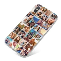 Ultimate Photo Montage Upload IPhone Case -Wrap & Case Store Ultimate Photo Montage Upload iPhone X Bumper Case on Silver iPhone