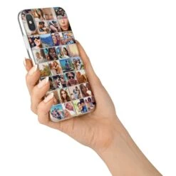 Ultimate Photo Montage Upload IPhone Case -Wrap & Case Store Ultimate Photo Montage Upload iPhone X Bumper Case on Silver iPhone Alternative Image 2