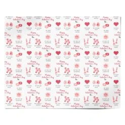 Valentines Day Relationship Icons Wrapping Paper -Wrap & Case Store Valentines Day Relationship Icons Personalised Wrapping Paper Alternative