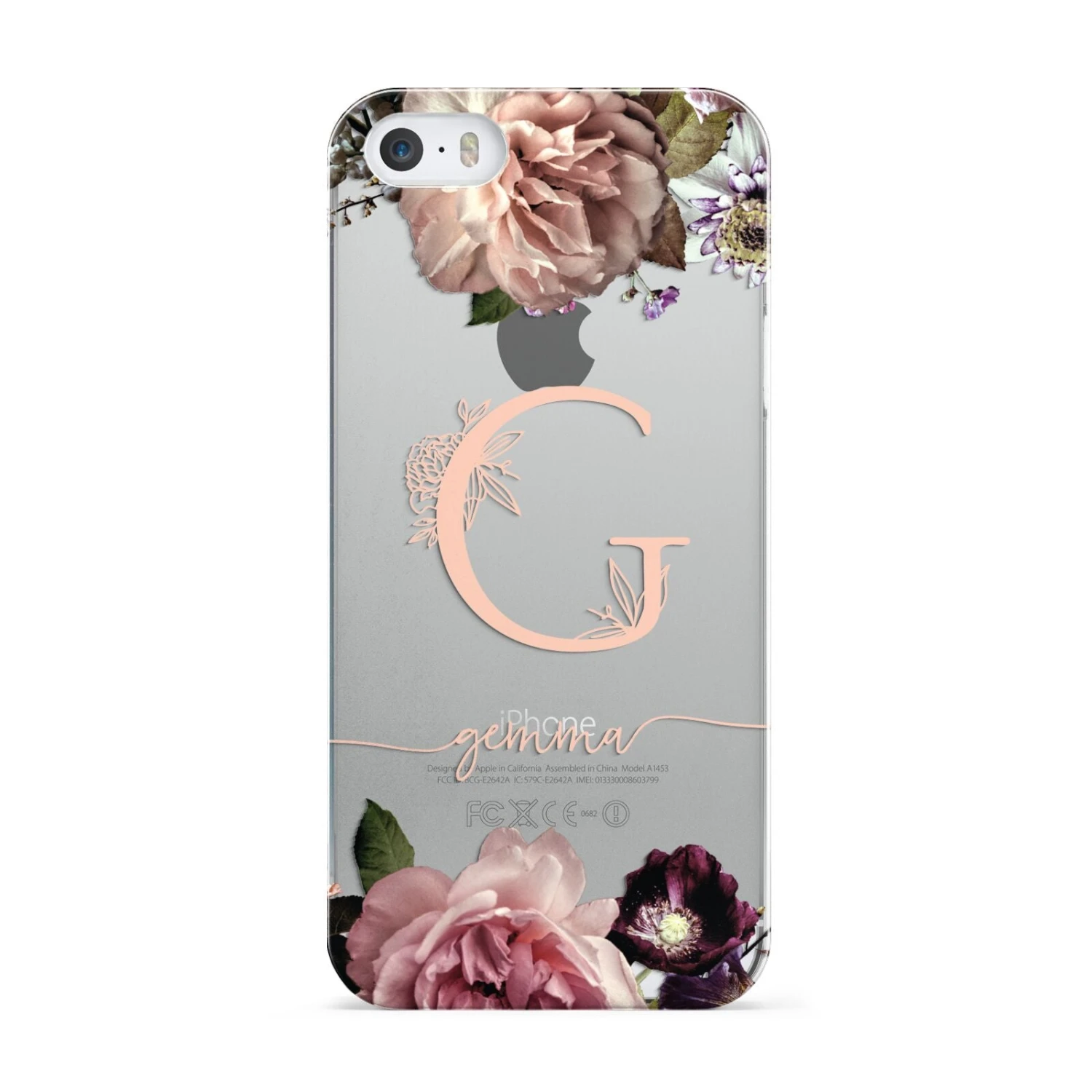 Vintage Floral Personalised IPhone Case - Image 3