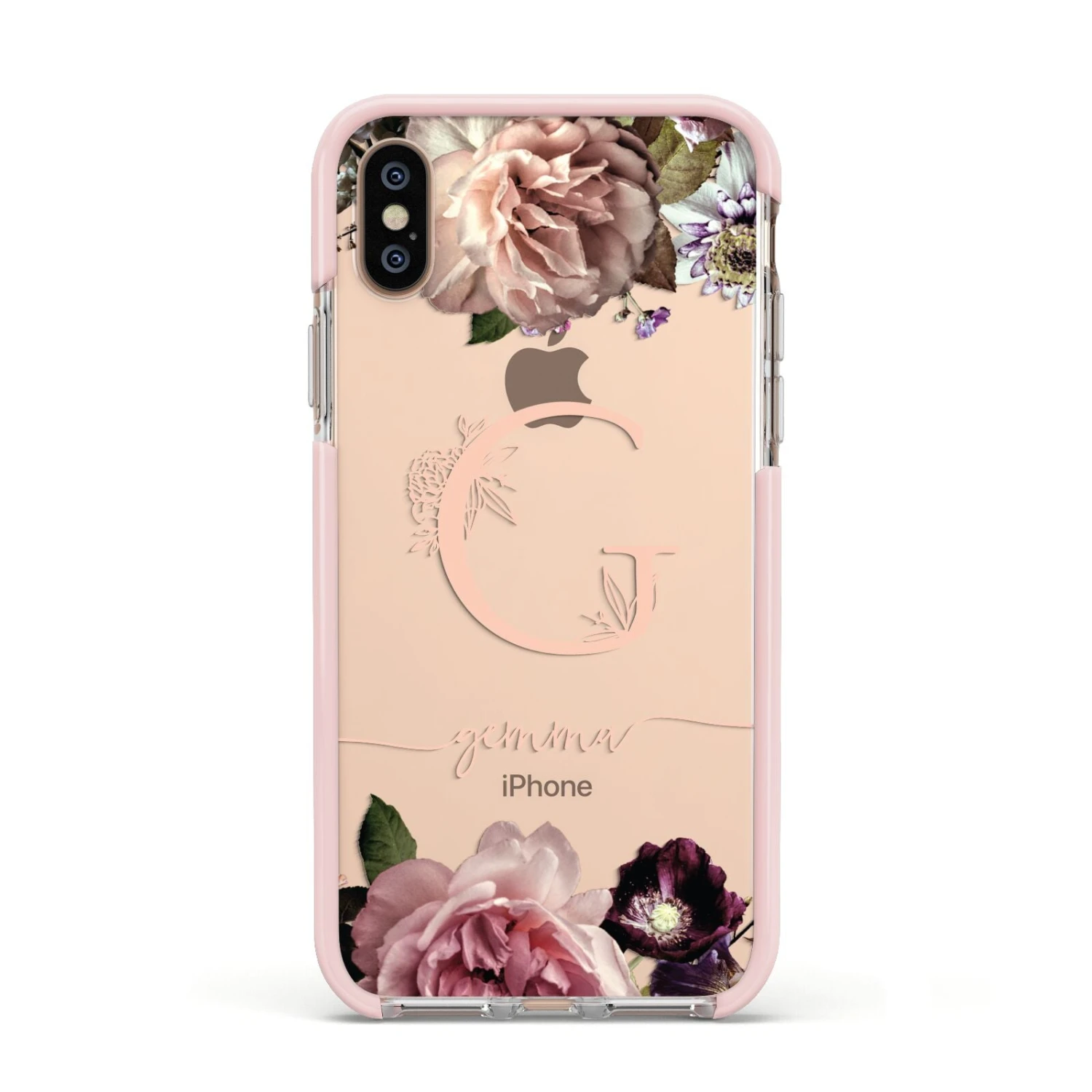 Vintage Floral Personalised IPhone Case - Image 20