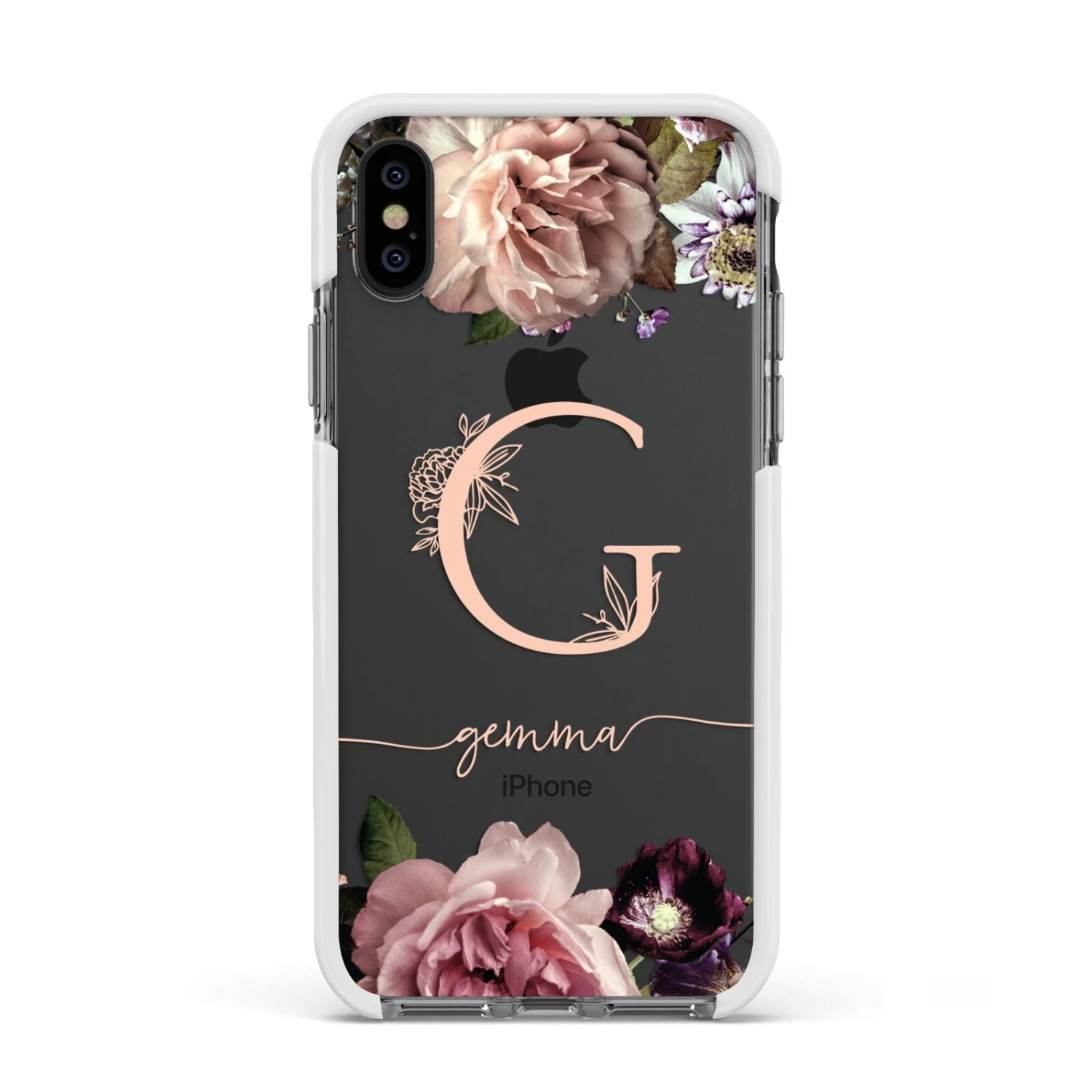 Vintage Floral Personalised IPhone Case - Image 18