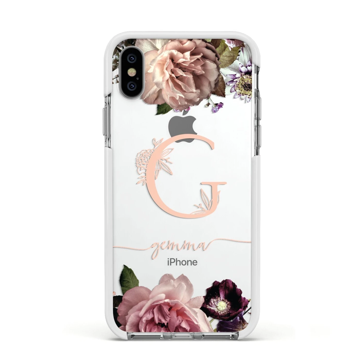 Vintage Floral Personalised IPhone Case - Image 16