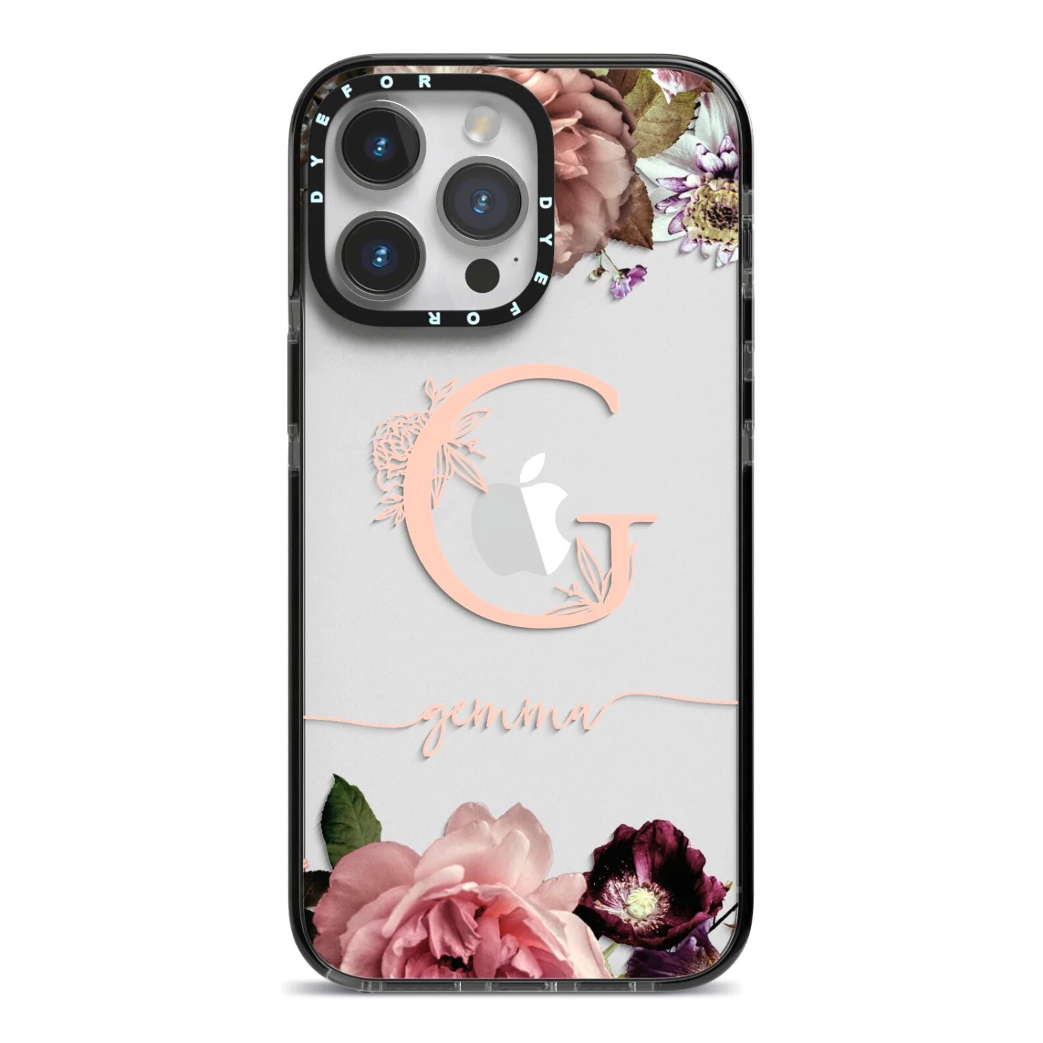 Vintage Floral Personalised IPhone Case