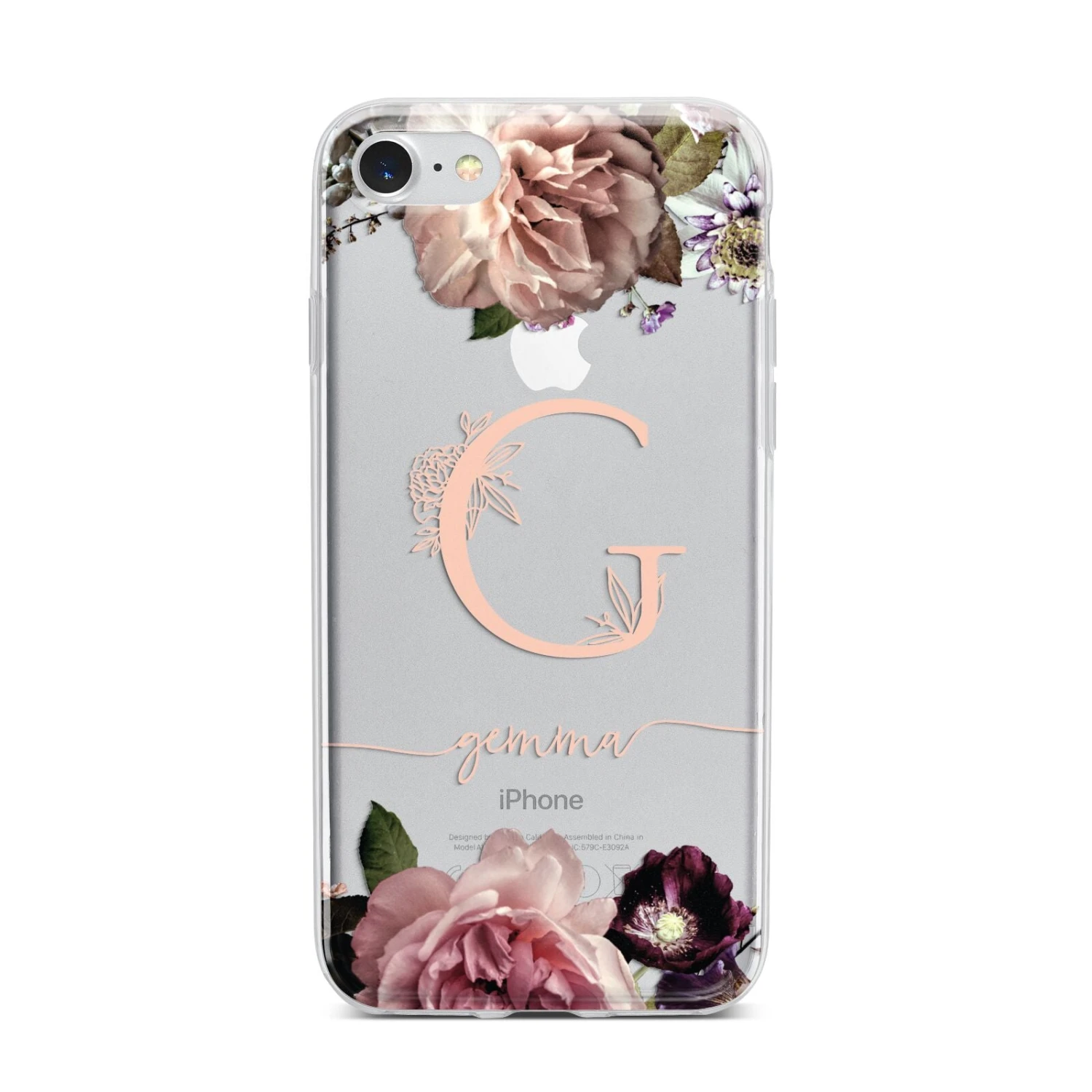 Vintage Floral Personalised IPhone Case - Image 12