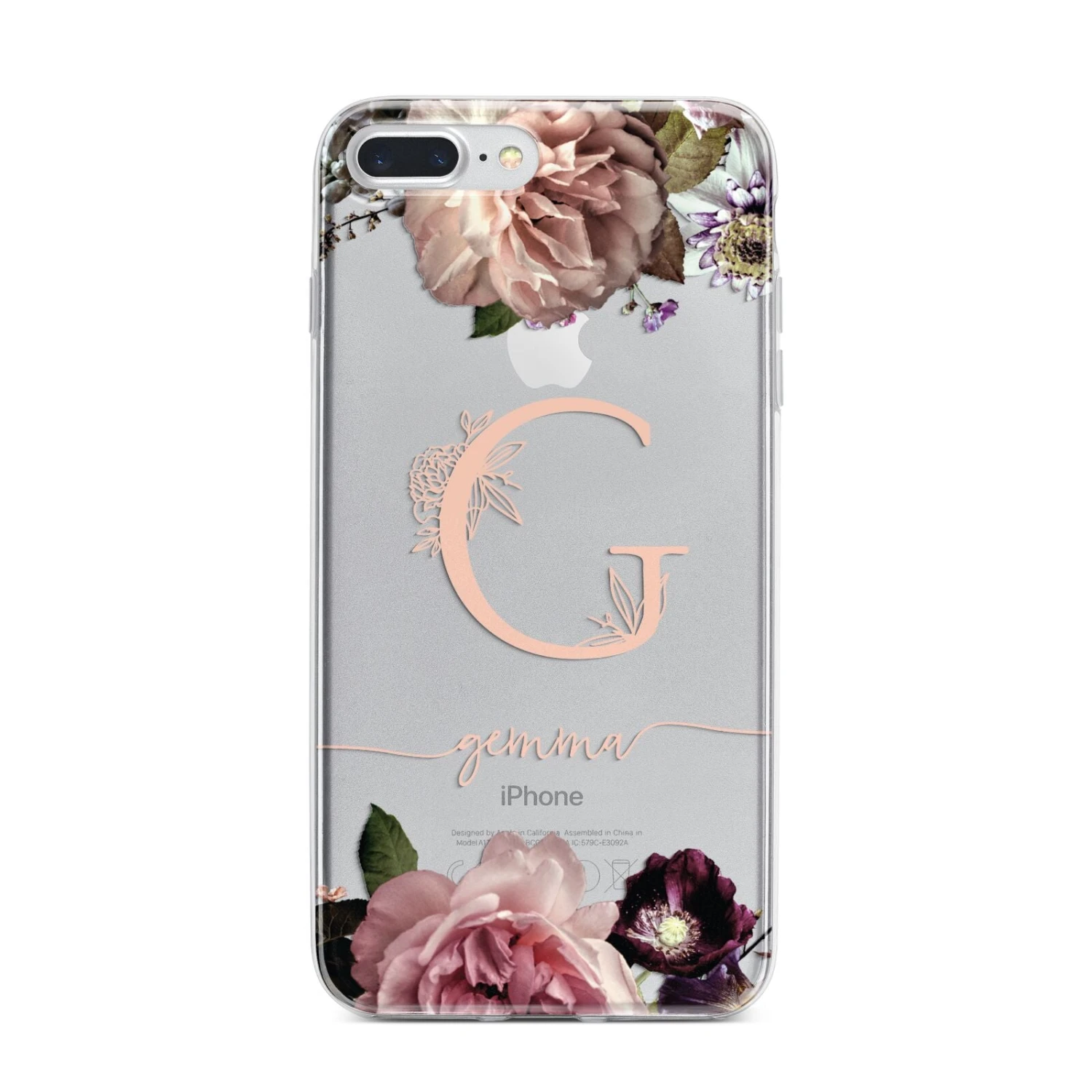 Vintage Floral Personalised IPhone Case - Image 14