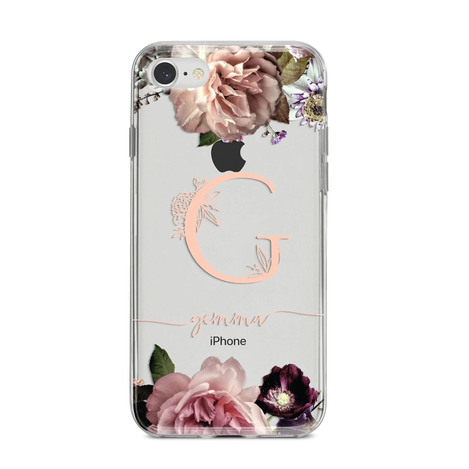 Vintage Floral Personalised IPhone Case - Image 8